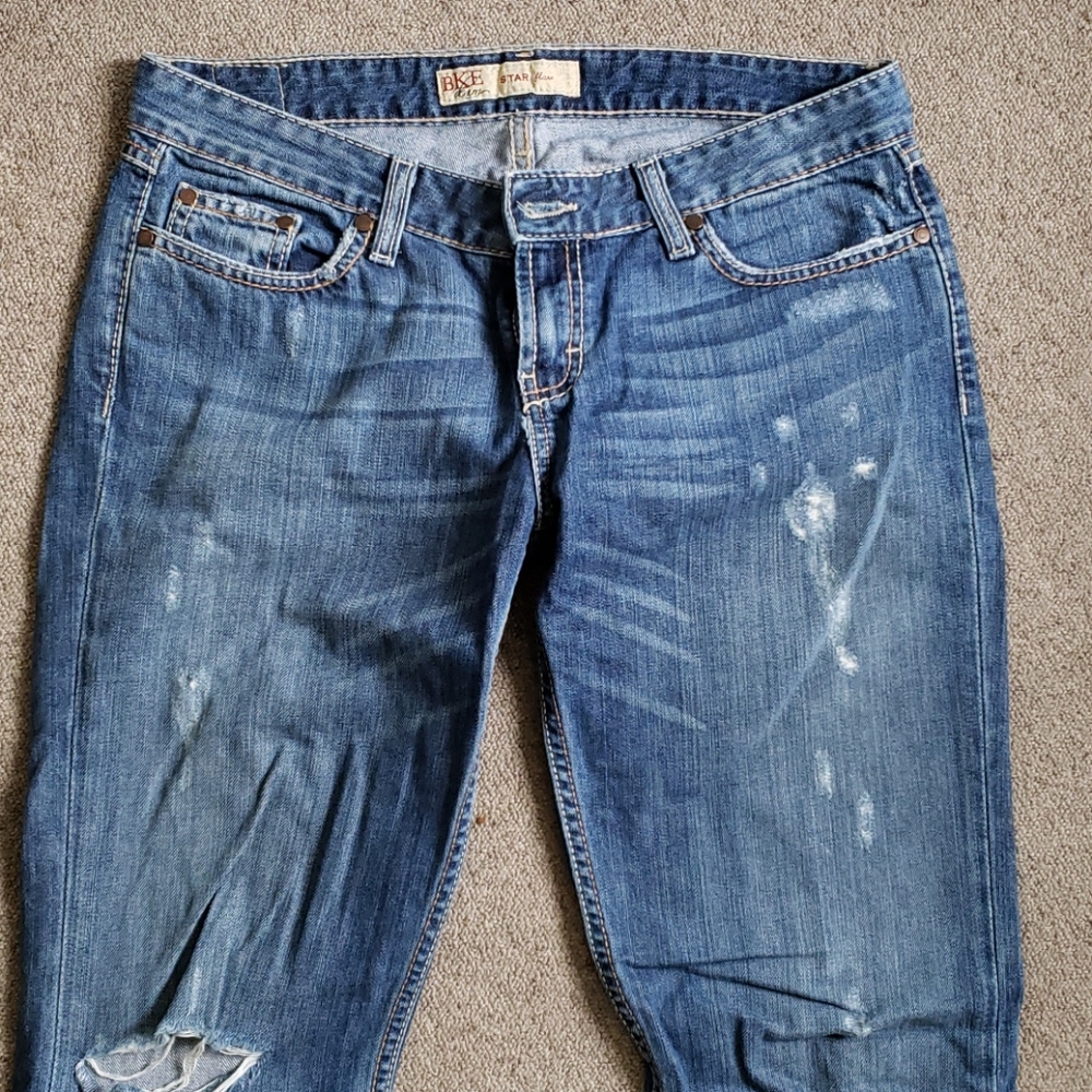 BKE Denim Star flare jeans